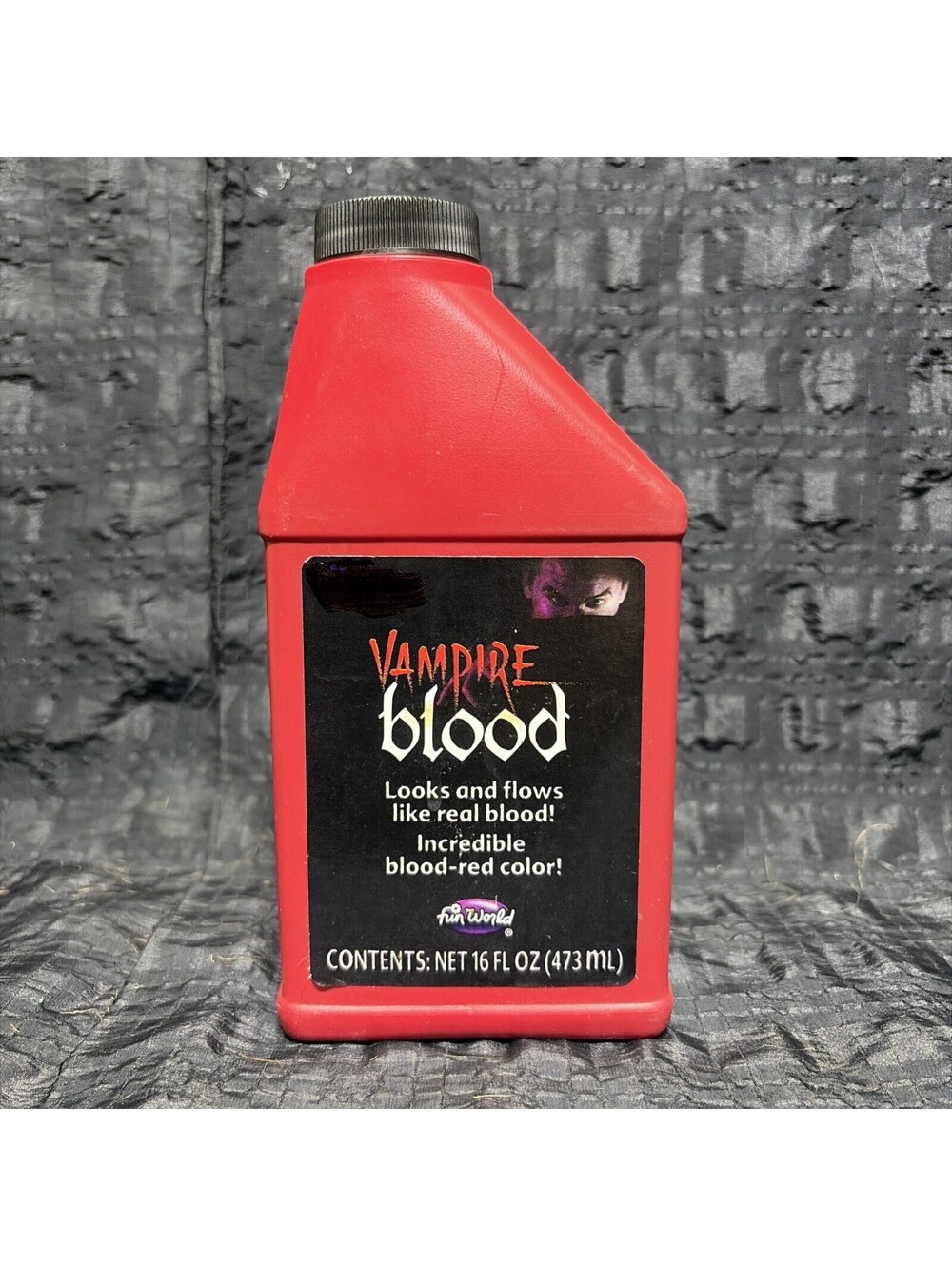 16oz Bottle - Realistic Theatrical Fake Stage Blood, Halloween Makeup